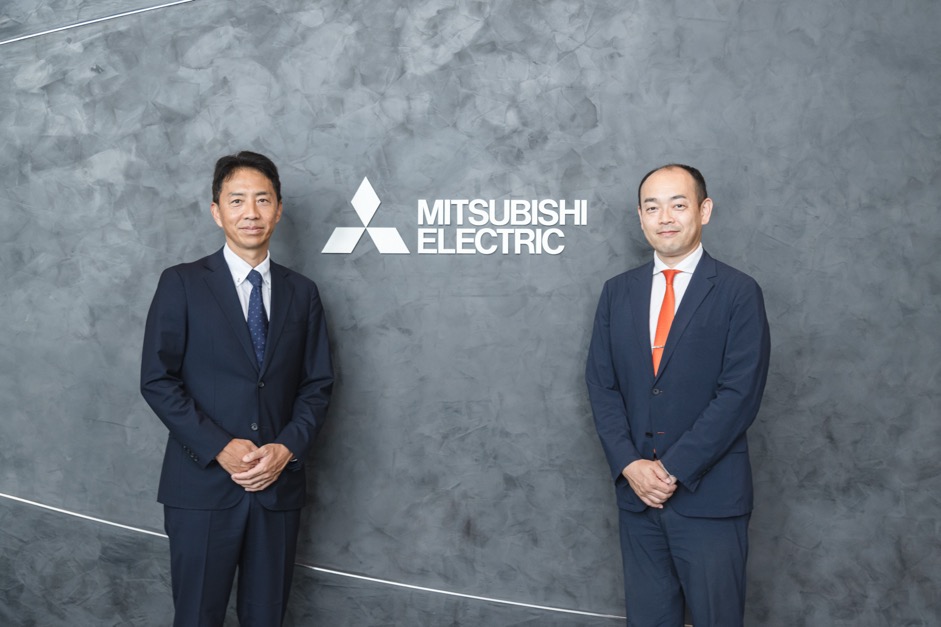 三菱電機の糸谷彰規さまとシェアビジョン株式会社の小林卓矢